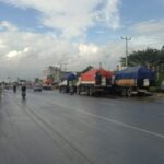 Jembatan Bogeg dan Jalan Provinsi Banten Jadi Parkir Liar Truk ODOL kp3b jembatan bogeg truk ODOL