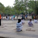 Lantai Keramik Alun-alun Timur Kota Serang Rusak lantai kramik alun-alun timur