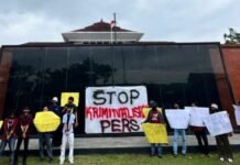 AJI Jakarta dan LBH Pers Kecam Kekerasan terhadap Jurnalis oleh Polisi saat Liput Demo di Kabupaten Serang