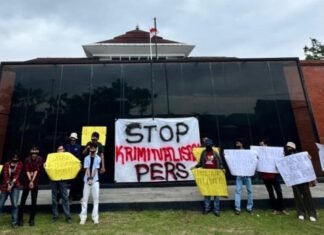 AJI Jakarta dan LBH Pers Kecam Kekerasan terhadap Jurnalis oleh Polisi saat Liput Demo di Kabupaten Serang