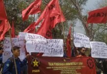 Buruh PT Krakatau Perbengkelan Cilegon Gelar Aksi, Tuntut Pemenuhan Hak dan Tolak Pemberangusan Serikat Pekerja